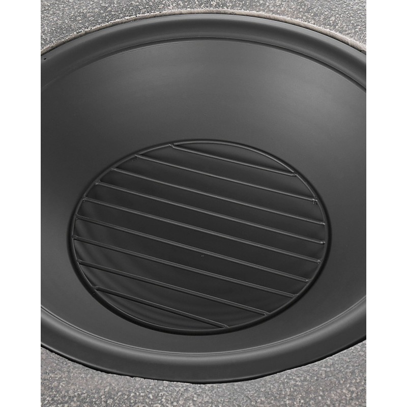 Palenisko ogrodowe z grillem TAMBORA Beton Szary