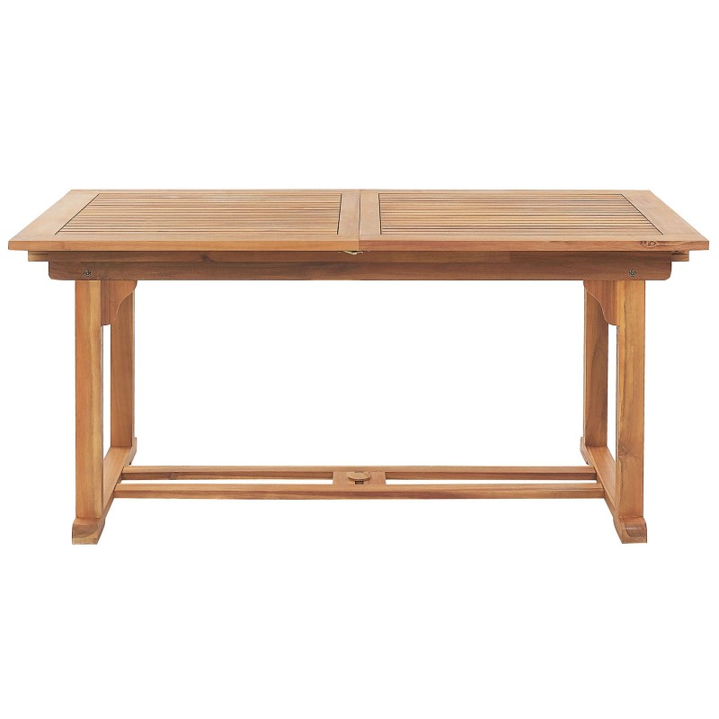 Zestaw ogrodowy dla 6 osób JAVA z poduszkami Drewno akacjowe Złamana biel