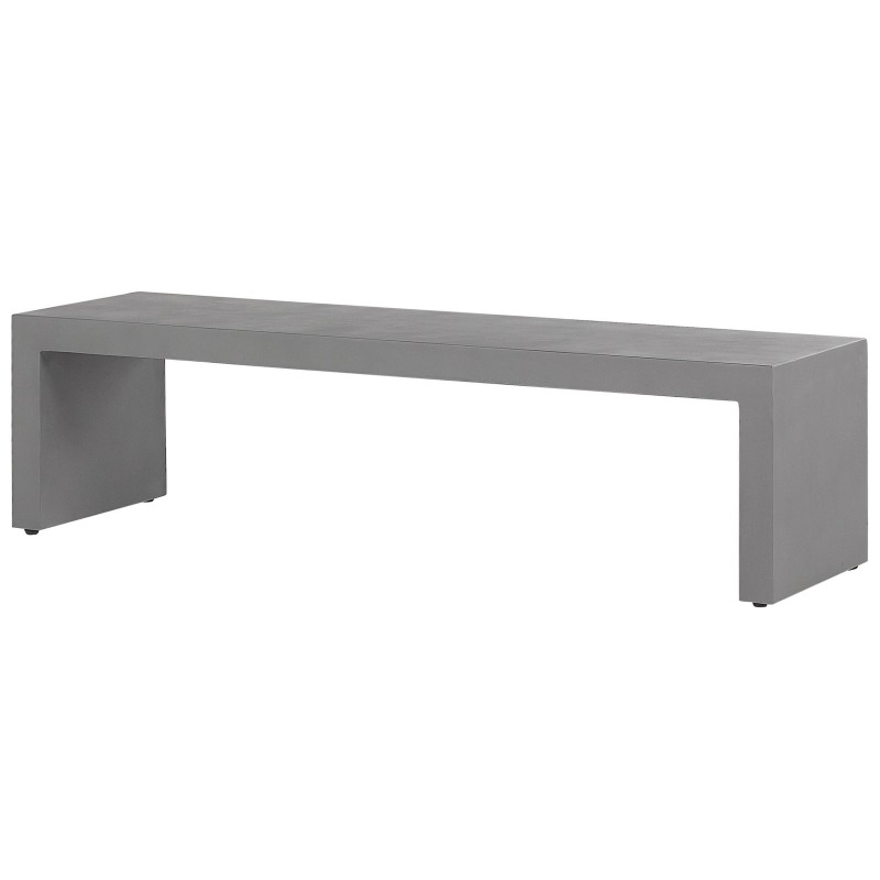 Zestaw ogrodowy z ławkami dla 4 osób TARANTO Beton Szary