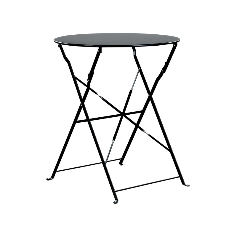 Zestaw mebli balkonowych Składane FIORI Metal Czarny