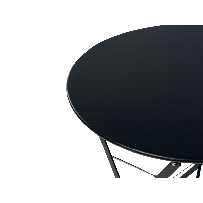 Zestaw mebli balkonowych Składane FIORI Metal Czarny