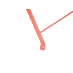 Zestaw mebli balkonowych Składane FIORI Metal Koralowy