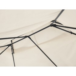 Pawilon ogrodowy COLOS Metal 400 cm 300 cm Beżowy