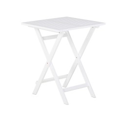 Zestaw mebli balkonowych z poduszkami Składane FIJI Drewno Biały