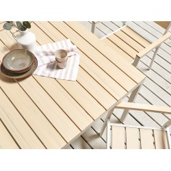 Zestaw ogrodowy dla 4 osób PRATO Beżowy