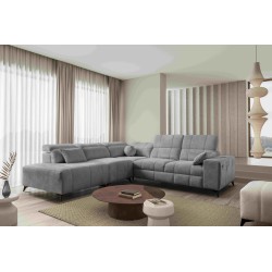 Luxury Ballagio IX Corner Sofa with Sleeping Function, Weave, Spring 1102