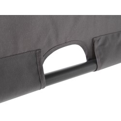 Pawilon ogrodowy LED PARGA Metal 310 cm 310 cm Ciemnoszary