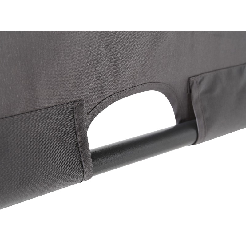 Pawilon ogrodowy LED PARGA Metal 310 cm 310 cm Ciemnoszary