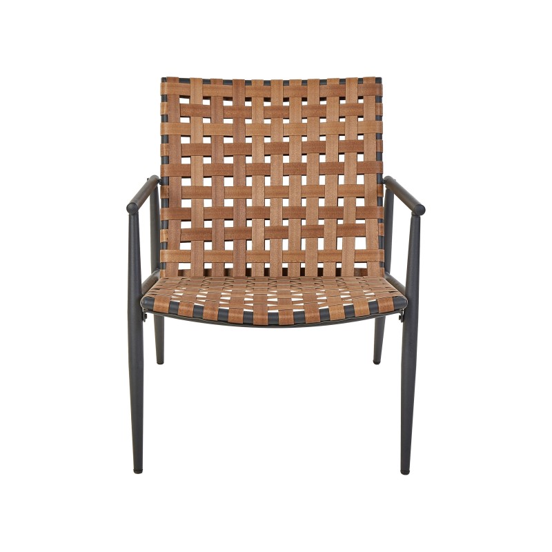 Zestaw mebli balkonowych ZIRIA Technorattan Brązowy