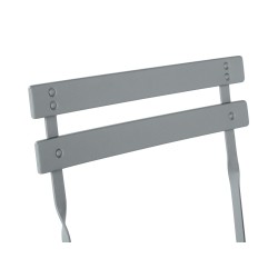 Zestaw mebli balkonowych Składane FIORI Metal Szary