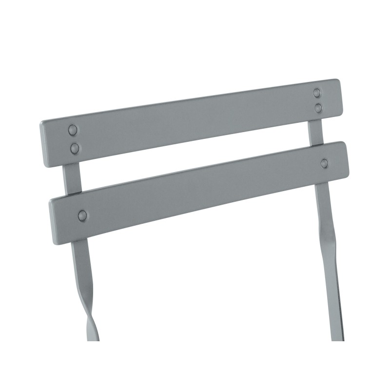 Zestaw mebli balkonowych Składane FIORI Metal Szary