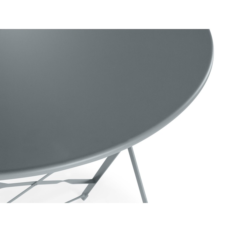 Zestaw mebli balkonowych Składane FIORI Metal Szary