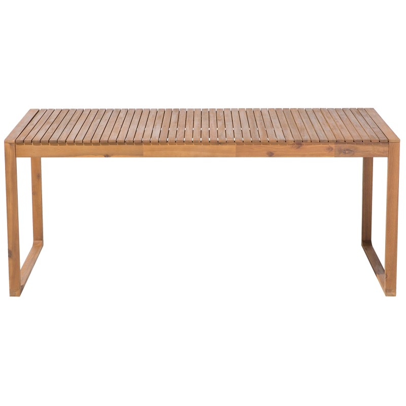 Zestaw ogrodowy dla 6 osób SASSARI Drewno akacjowe Brązowy