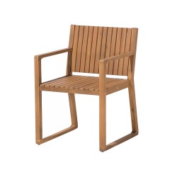 Zestaw ogrodowy dla 6 osób SASSARI Drewno akacjowe Brązowy