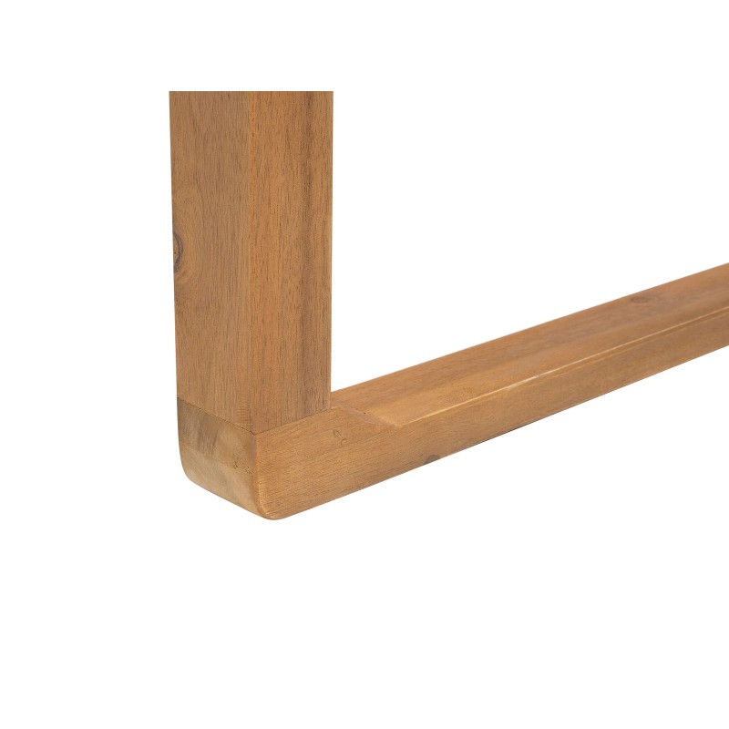 Zestaw ogrodowy dla 8 osób SASSARI z poduszkami Drewno akacjowe Szary