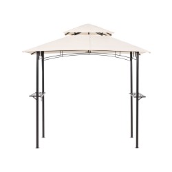 Pawilon ogrodowy NARO Metal 240 cm 148 cm Beżowy