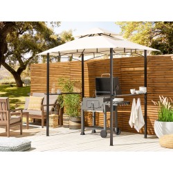 Pawilon ogrodowy NARO Metal 240 cm 148 cm Beżowy