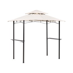 Pawilon ogrodowy NARO Metal 240 cm 148 cm Beżowy