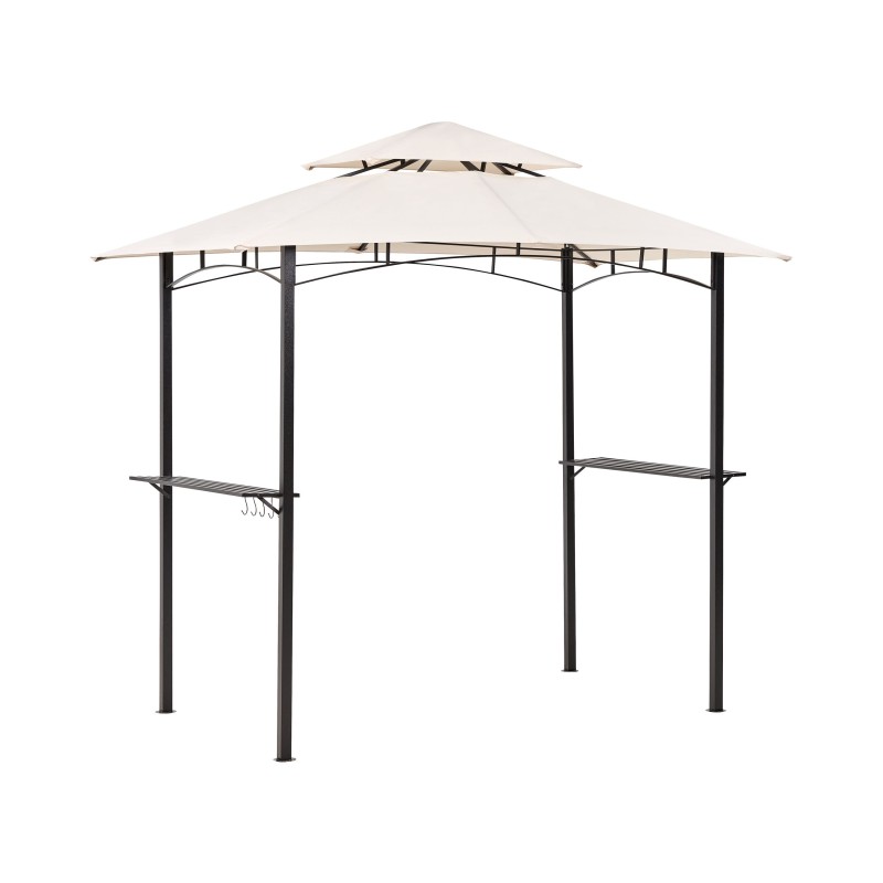 Pawilon ogrodowy NARO Metal 240 cm 148 cm Beżowy