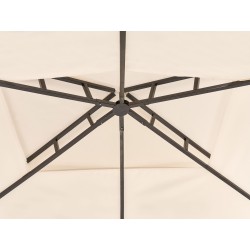 Pawilon ogrodowy NARO Metal 240 cm 148 cm Beżowy