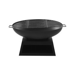 Palenisko ogrodowe z grillem SEMERU Metal Czarny