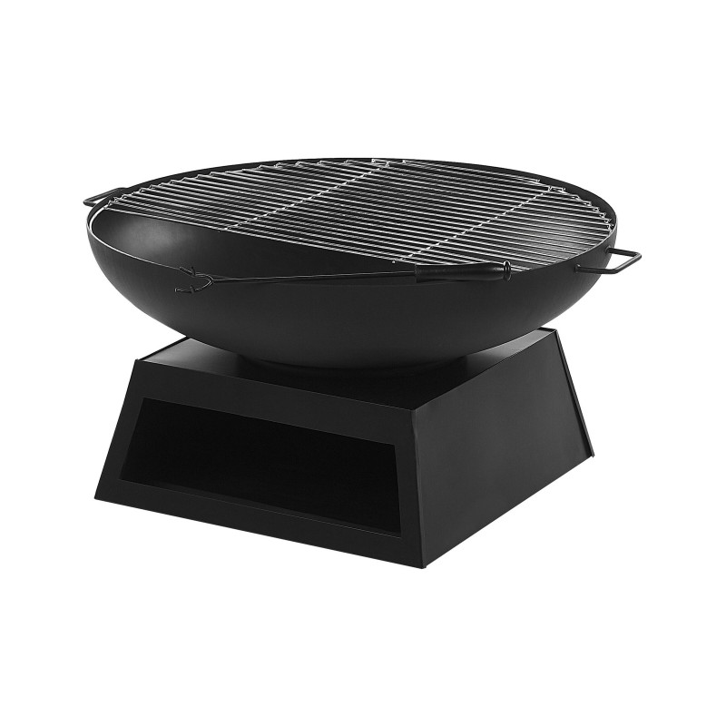 Palenisko ogrodowe z grillem SEMERU Metal Czarny