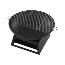 Palenisko ogrodowe z grillem SEMERU Metal Czarny