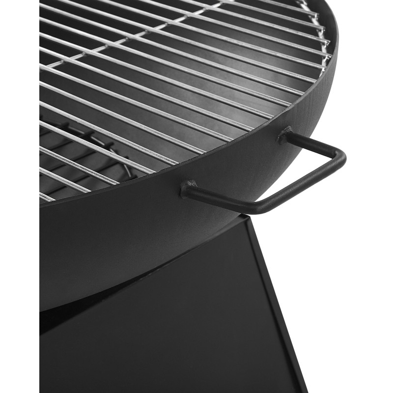 Palenisko ogrodowe z grillem SEMERU Metal Czarny