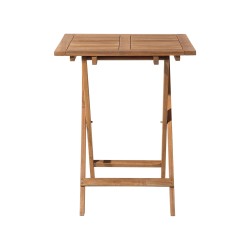 Zestaw mebli balkonowych z poduszkami FIJI Drewno Żółty