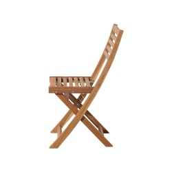 Zestaw mebli balkonowych z poduszkami FIJI Drewno Żółty