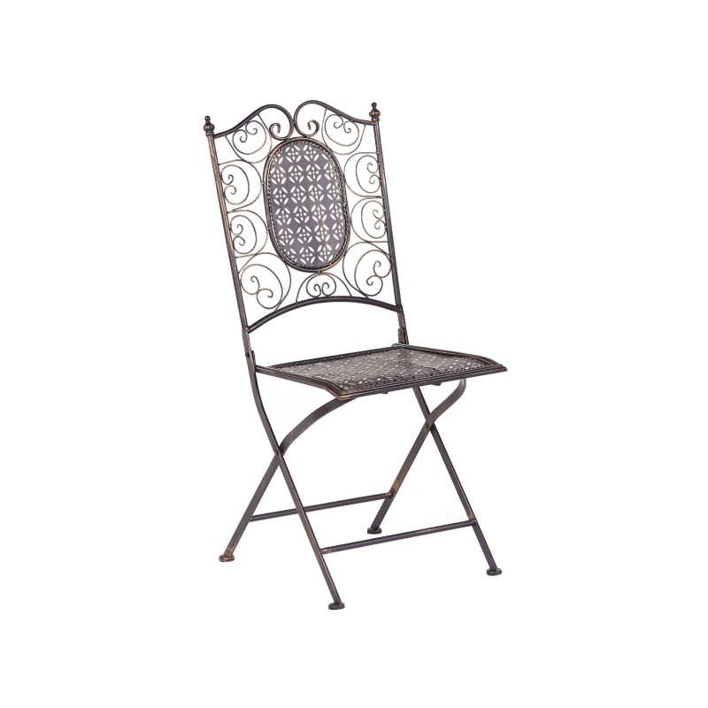 Zestaw mebli balkonowych Składane BORMIO Metal Czarny