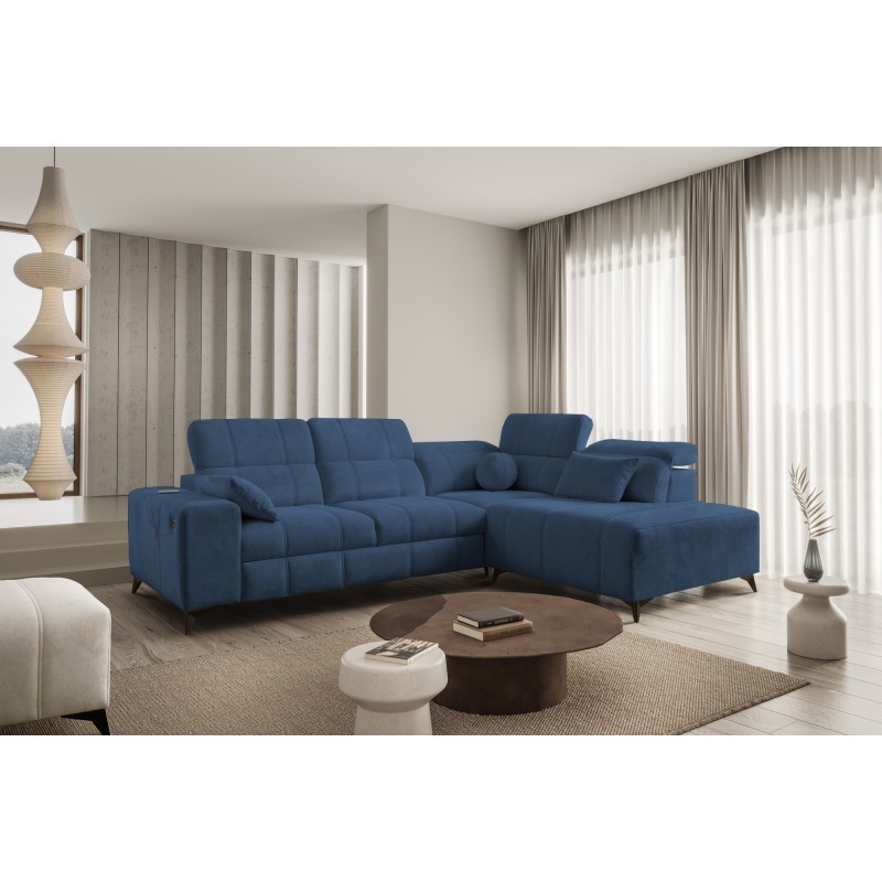 Ballagio VII corner sofa with a sleeping function - luxurious and functional