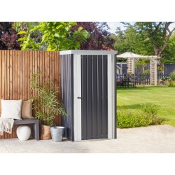 Domek narzędziowy UMBRIA Metal 98 cm 77 cm Czarny