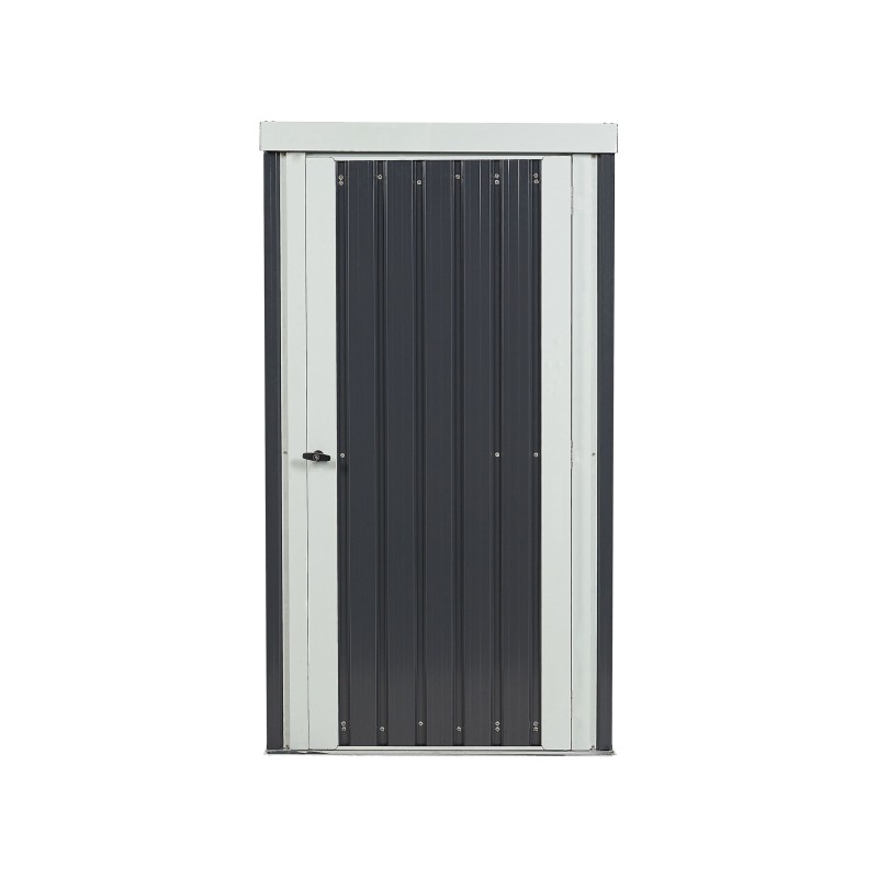 Domek narzędziowy UMBRIA Metal 98 cm 77 cm Czarny