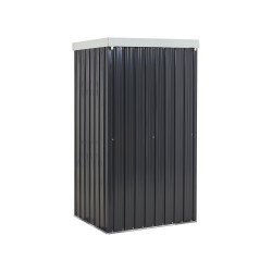 Domek narzędziowy UMBRIA Metal 98 cm 77 cm Czarny