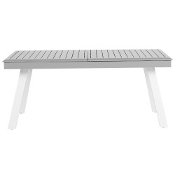 Zestaw ogrodowy dla 6 osób PERETA Metal Szary