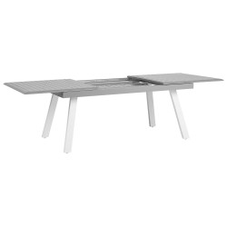 Zestaw ogrodowy dla 6 osób PERETA Metal Szary