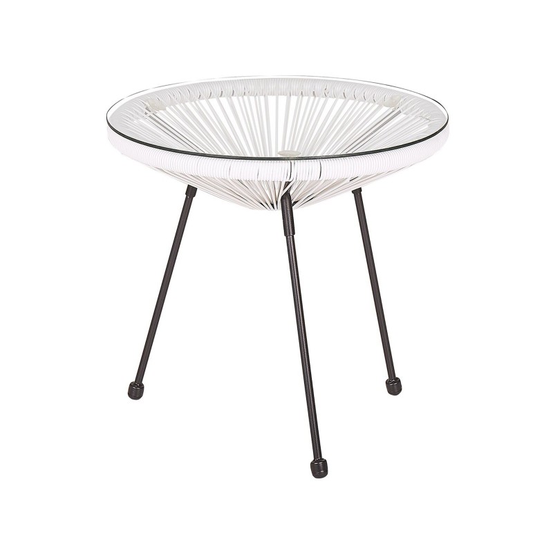 Zestaw mebli balkonowych ACAPULCO II Technorattan Biały