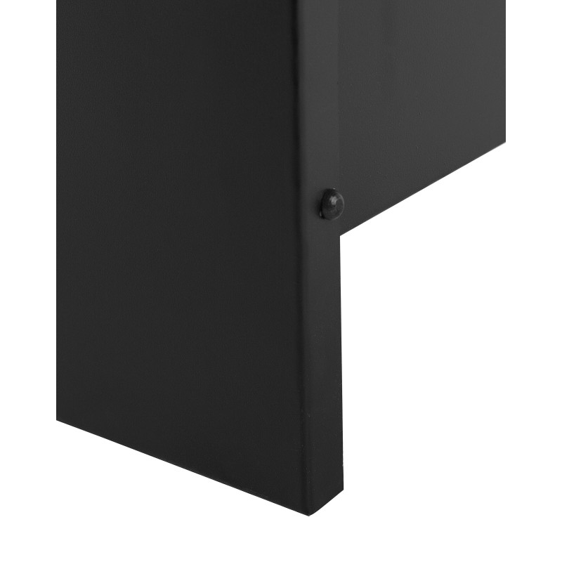 Palenisko ogrodowe z grillem SHIGA Metal Czarny