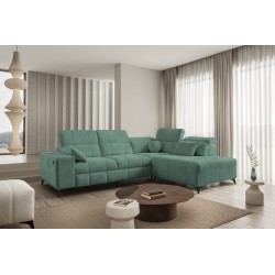 Ecksofa Ballagio VII mit Schlaffunktion - luxuriös und funktional
