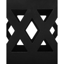 Palenisko ogrodowe z grillem SHIGA Metal Czarny