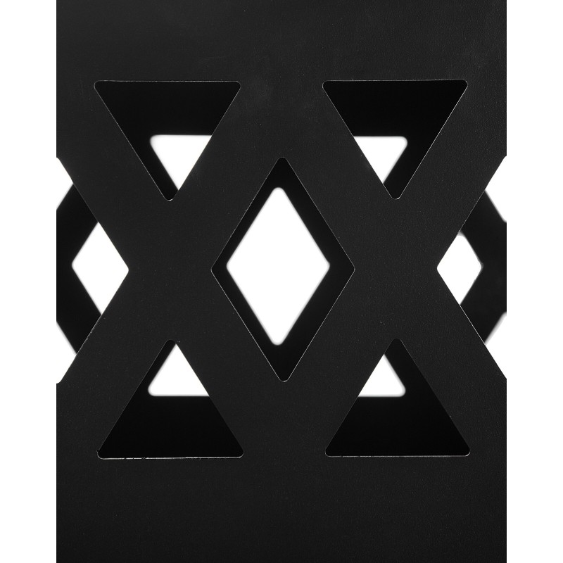 Palenisko ogrodowe z grillem SHIGA Metal Czarny