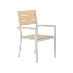 Zestaw ogrodowy dla 6 osób COMO Beżowy