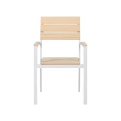 Zestaw ogrodowy dla 6 osób COMO Beżowy