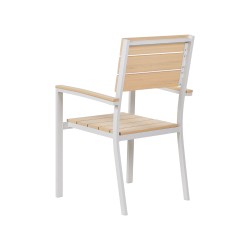 Zestaw ogrodowy dla 6 osób COMO Beżowy