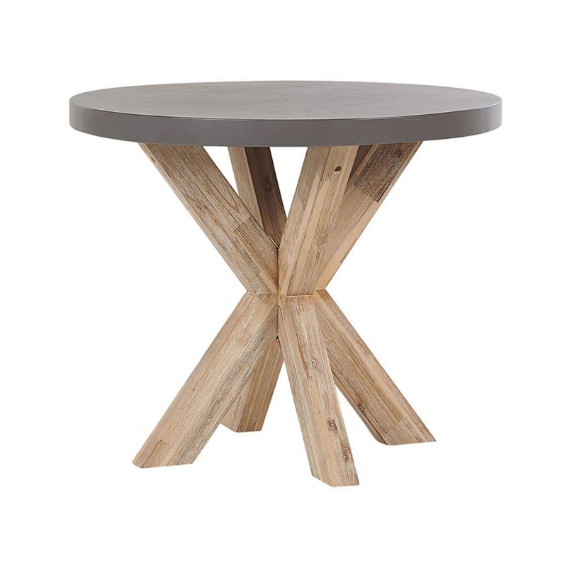 Zestaw ogrodowy dla 4 osób OLBIA z poduszkami Beton Beżowy