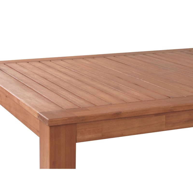 Zestaw ogrodowy z ławkami dla 6 osób MONSANO Drewno eukaliptusowe Brązowy