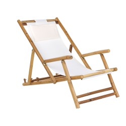 Zestaw mebli balkonowych Składane ATRANI/MOLISE Drewno Jasnobrązowy