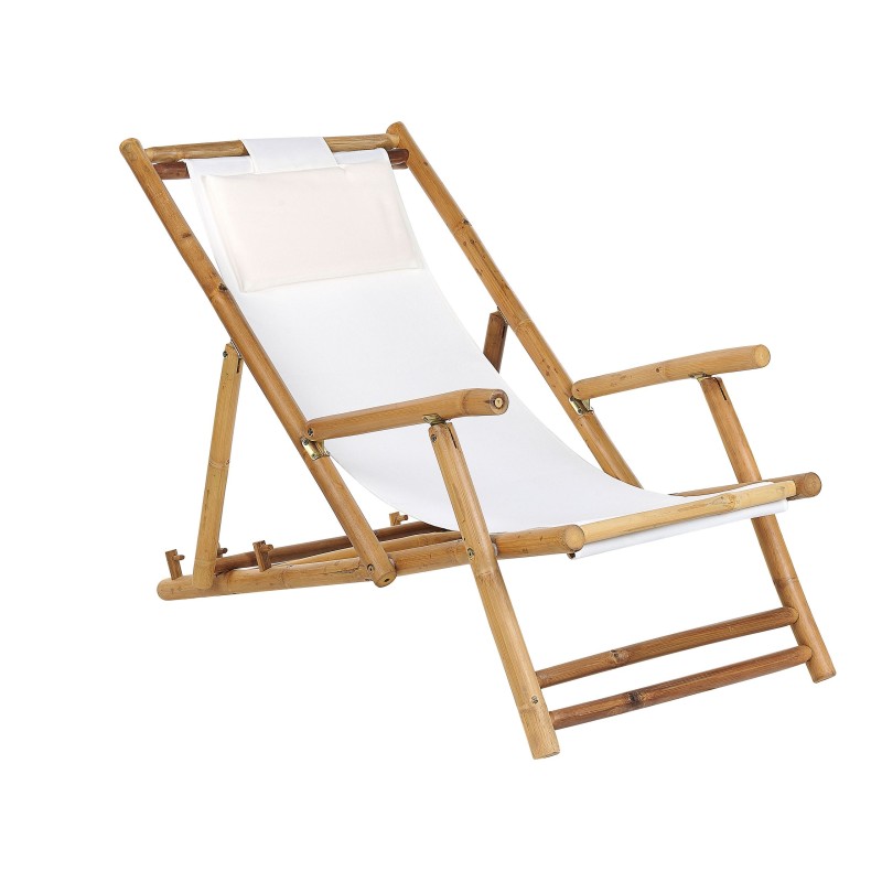 Zestaw mebli balkonowych Składane ATRANI/MOLISE Drewno Jasnobrązowy