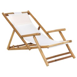 Zestaw mebli balkonowych Składane ATRANI/MOLISE Drewno Jasnobrązowy